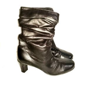 Santana Canada Waterproof Dark Brown Heeled Boots